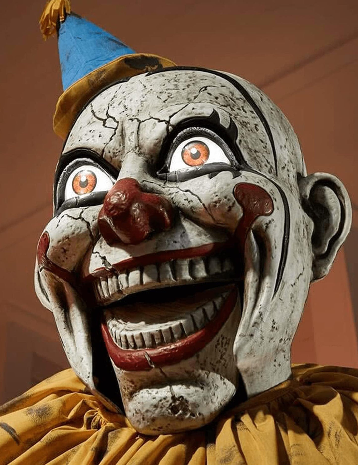 Animált bohóc dekorációs csatlakozó a 180 -as dobozban cm