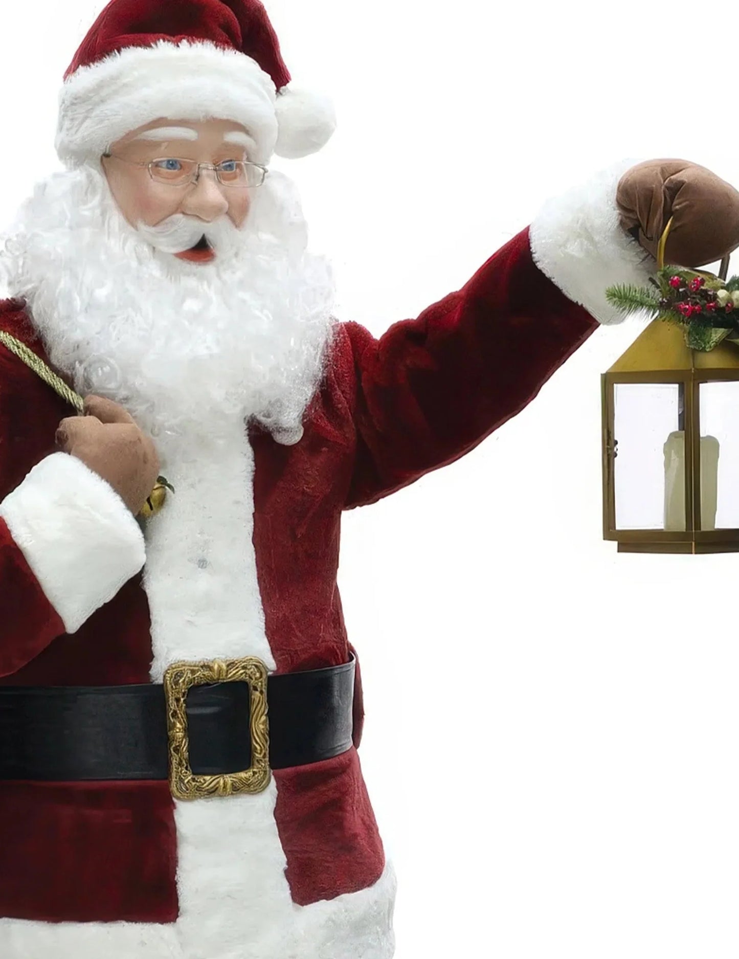 Deluxe animált Mikulás dekoráció 180 cm