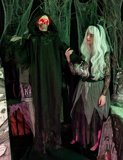 Animált hang- és könnyű dekoráció kábított démon 165 cm