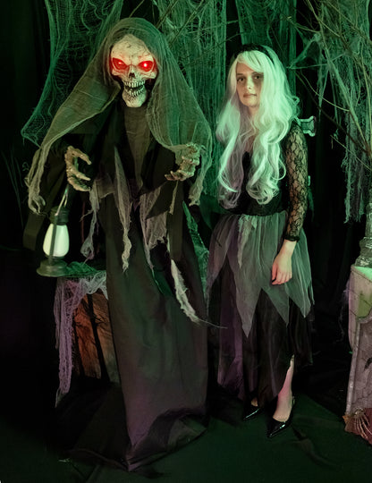 Animált hang- és könnyű dekoráció ragyogó reakció 180 cm