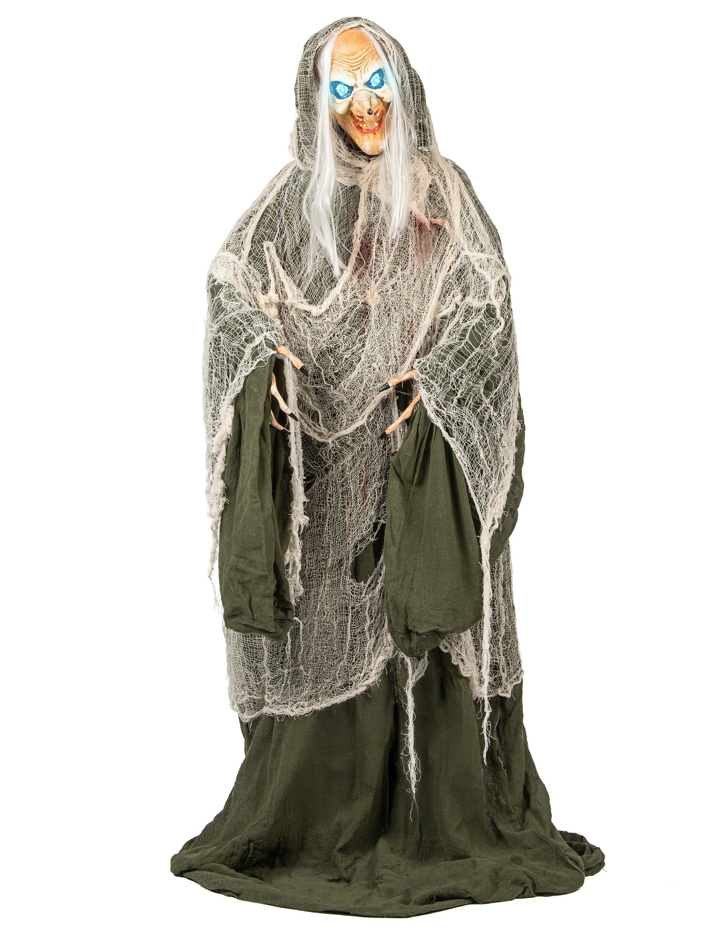 Animált hang- és könnyű dekoráció boszorkány Andromeda 153 cm