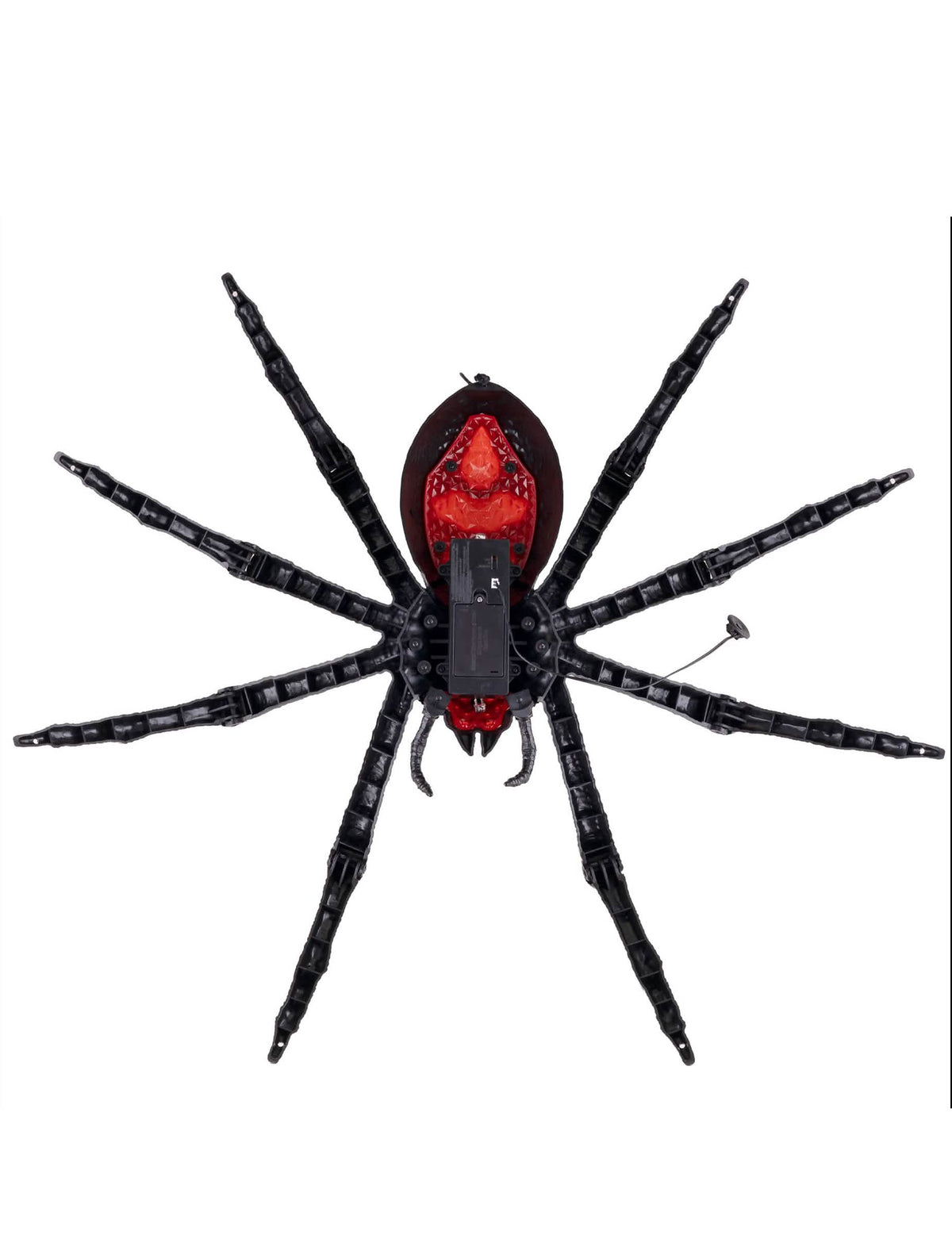 hang- és fénydísz fekete tarantula 70 x 15 x 42 cm