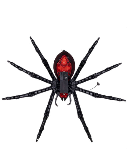 hang- és fénydísz fekete tarantula 70 x 15 x 42 cm