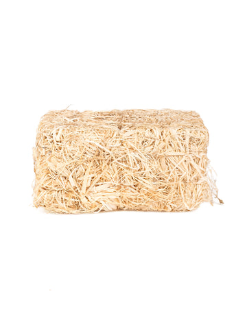 Szalmabála dekoráció 25 cm természetes vidék