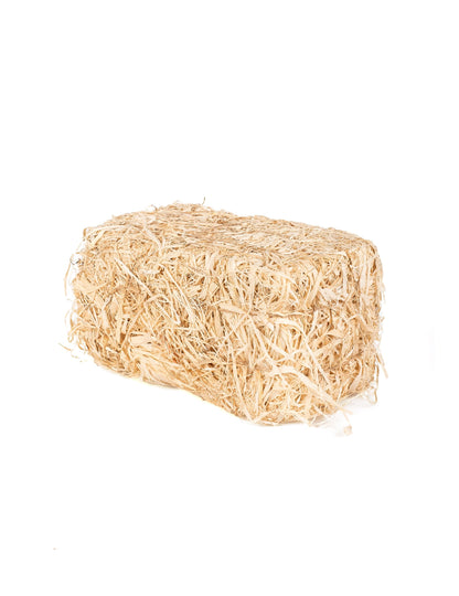 Szalmabála dekoráció 25 cm természetes vidék