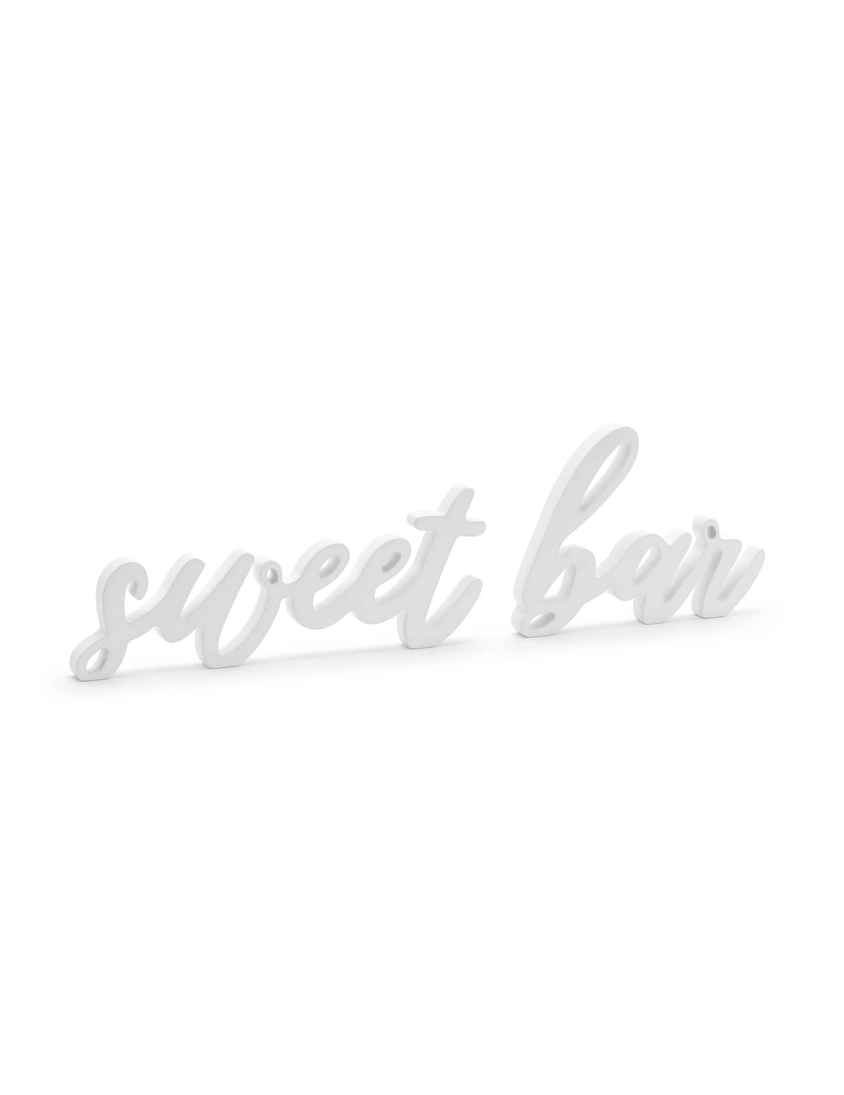 Fehér fa dekoráció sweet bar esküvőre