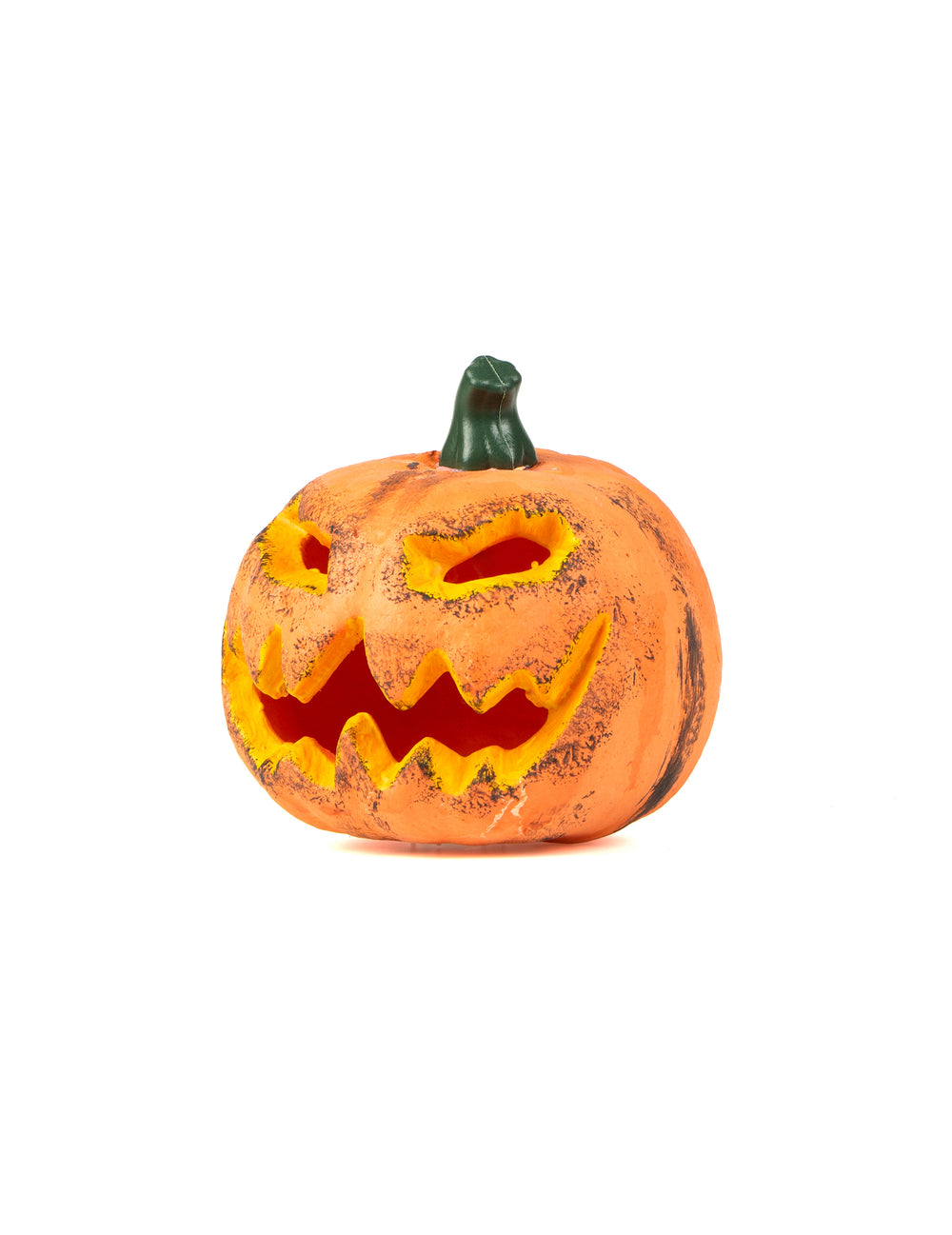 Vue de profil de la décoration lumineuse citrouille pour Halloween