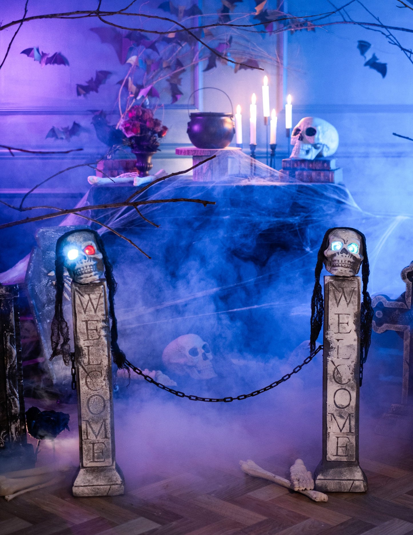 Könnyű dekoráció Halloween sír 72 cm