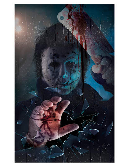 Dekoráció az ablakon, Sanginary Killer 80 x 120 cm