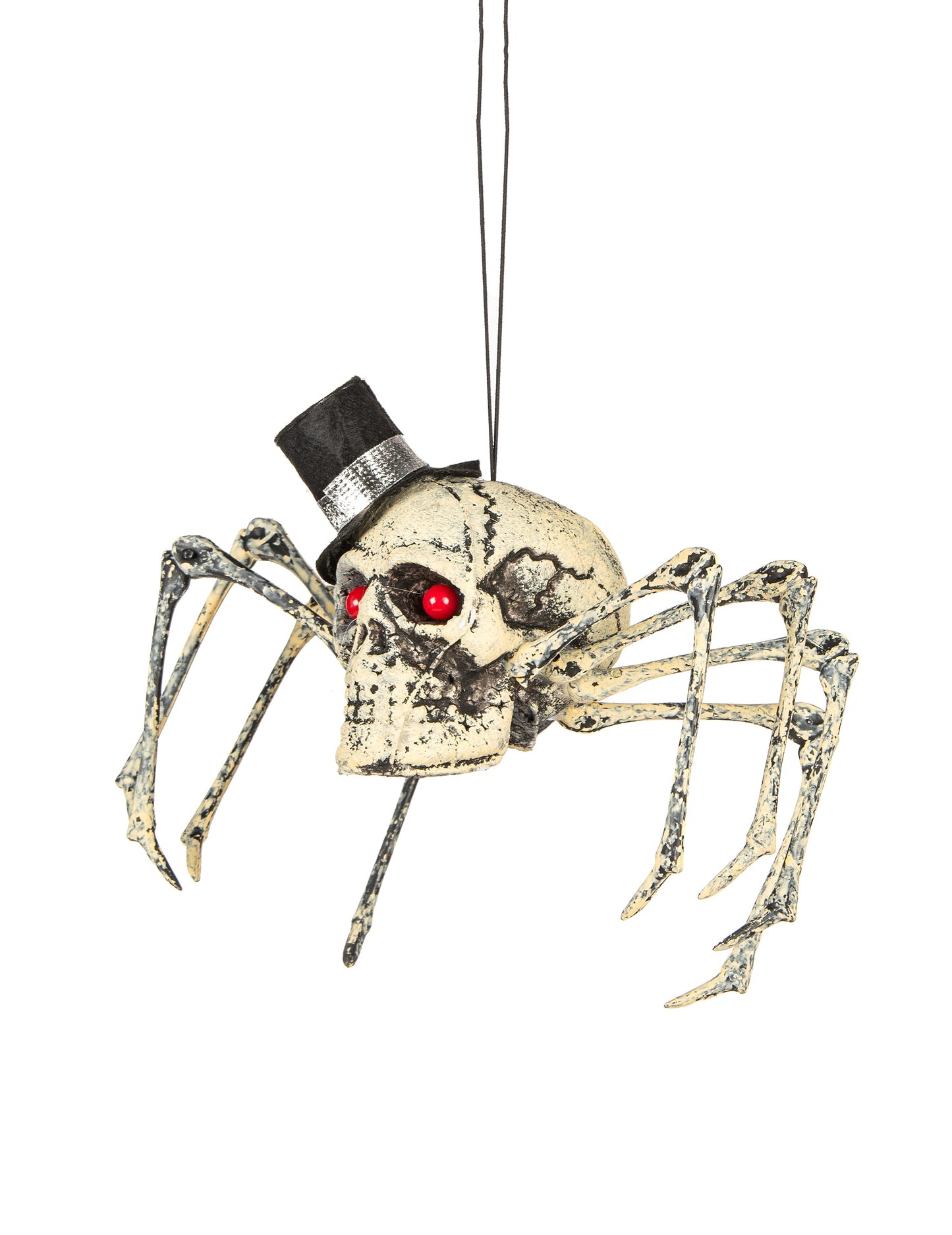 Dekorációs csontváz pók Halloween 23 x 30 cm