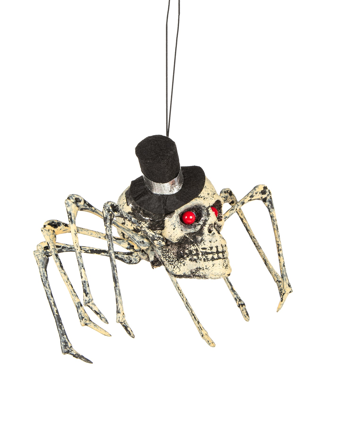 Dekorációs csontváz pók Halloween 23 x 30 cm
