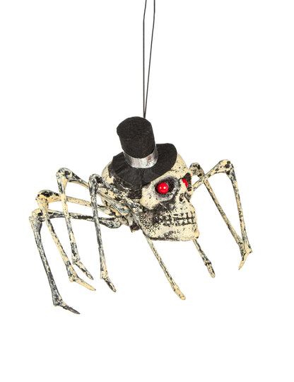 Dekorációs csontváz pók Halloween 23 x 30 cm