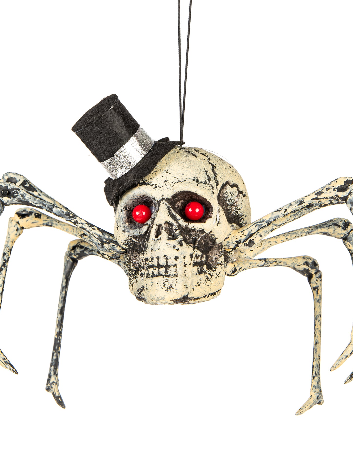 Dekorációs csontváz pók Halloween 23 x 30 cm