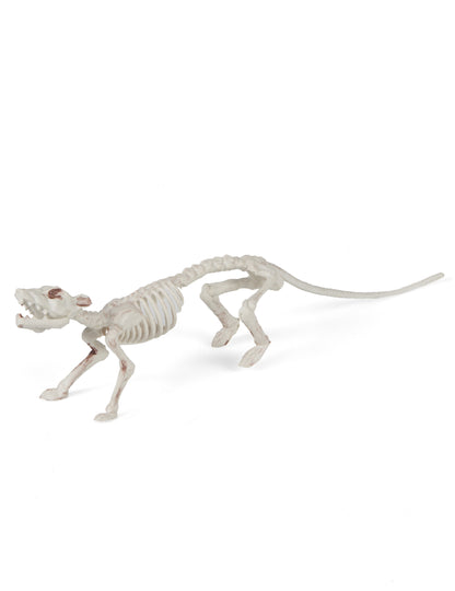 Patkány csontváz dekoráció 16 x 23 cm -es halloween