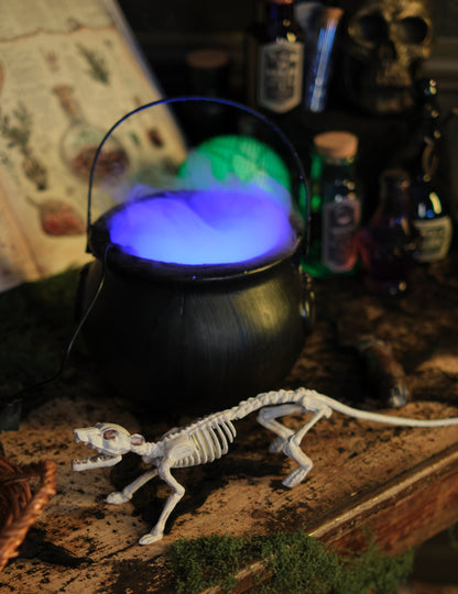 Patkány csontváz dekoráció 16 x 23 cm -es halloween