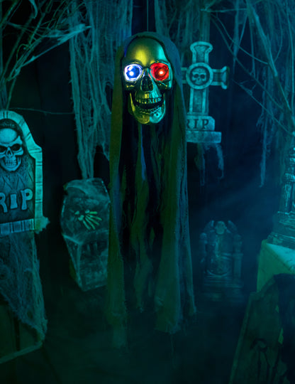 Világító függő fűnyíró dekoráció