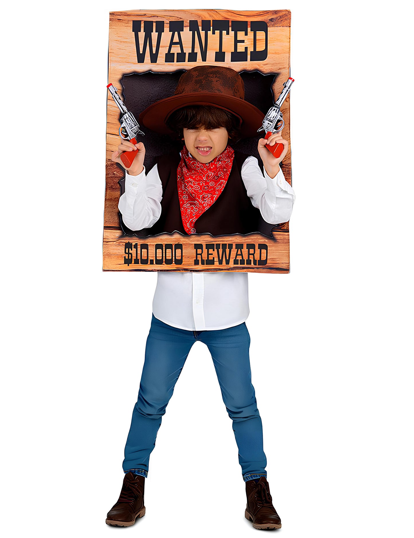 Déguisement Affiche Wanted enfant