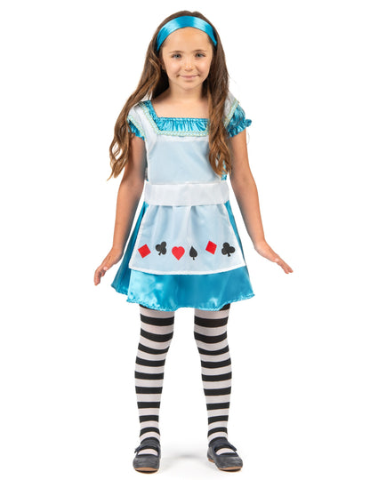 Elölnézet az Alice jelmez lányoknak