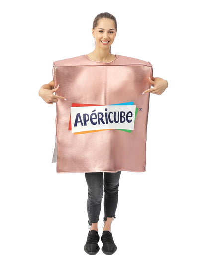 Rózsaszín Apéricube™ jelmez felnőtteknek