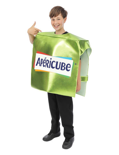 Zöld Apéricube™ gyerek jelmez