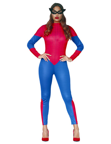 Női piros pók jelmez