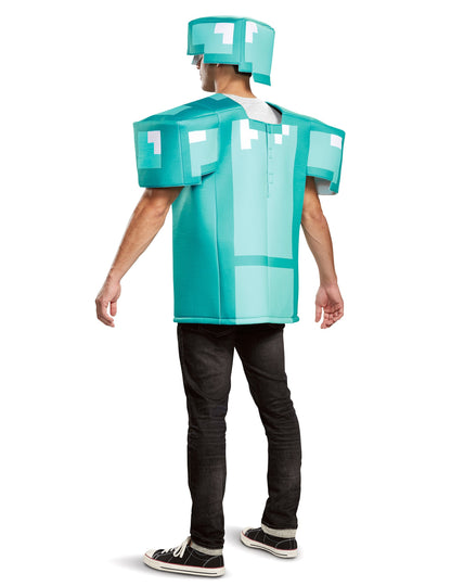 Felnőtt Minecraft páncél jelmez