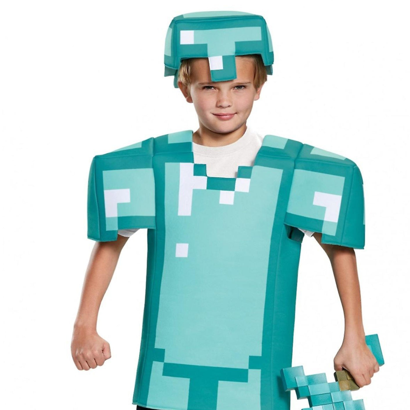 Minecraft gyermekpáncél jelmez