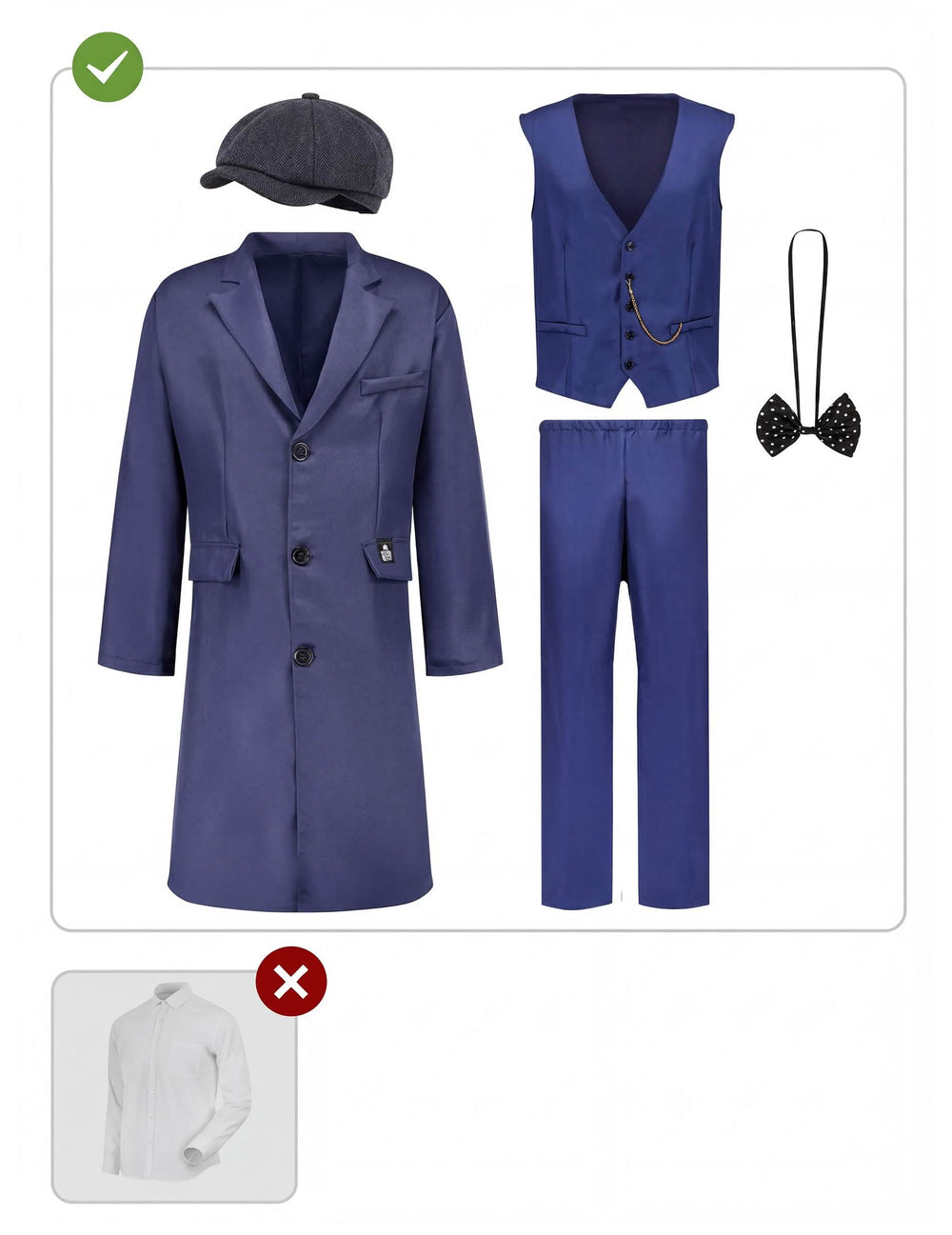 Arthur Shelby - Peaky Blinders™ jelmez részeinek részletei