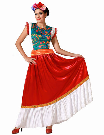 Női mexikói művész jelmez