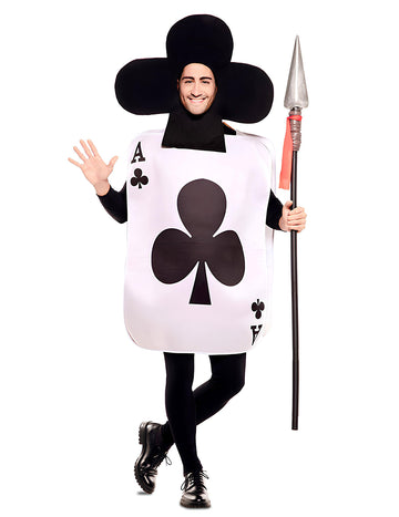 A klubok ászának jelmeze felnőtteknek