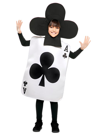 A klubok ászának gyermek jelmeze