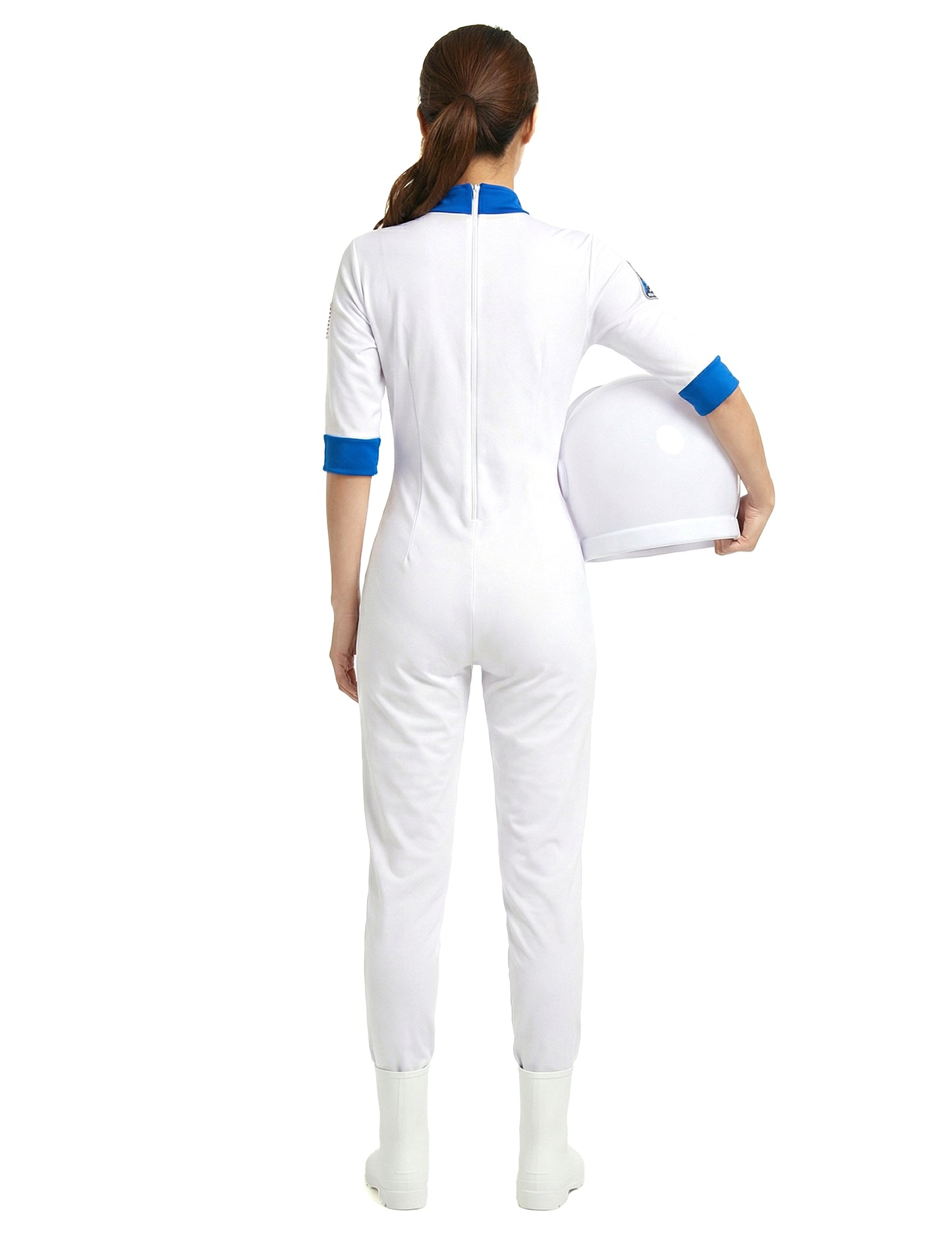 Hátulnézet az űrhajós jelmezről