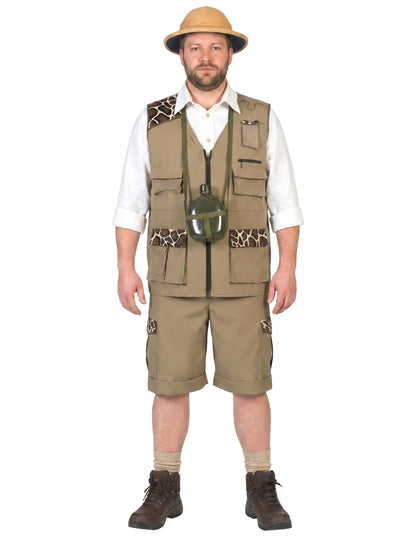 Déguisement aventurier safari homme