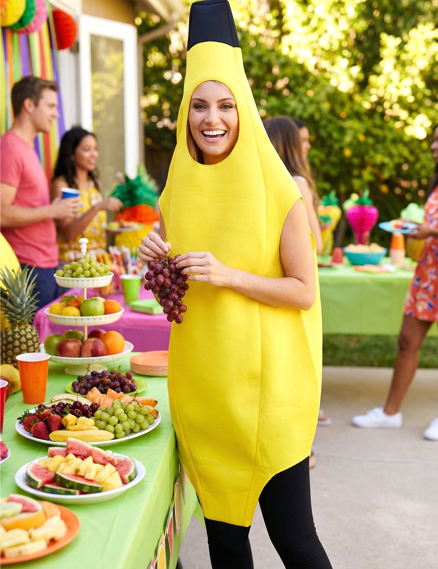 Déguisement banane humoristique adulte