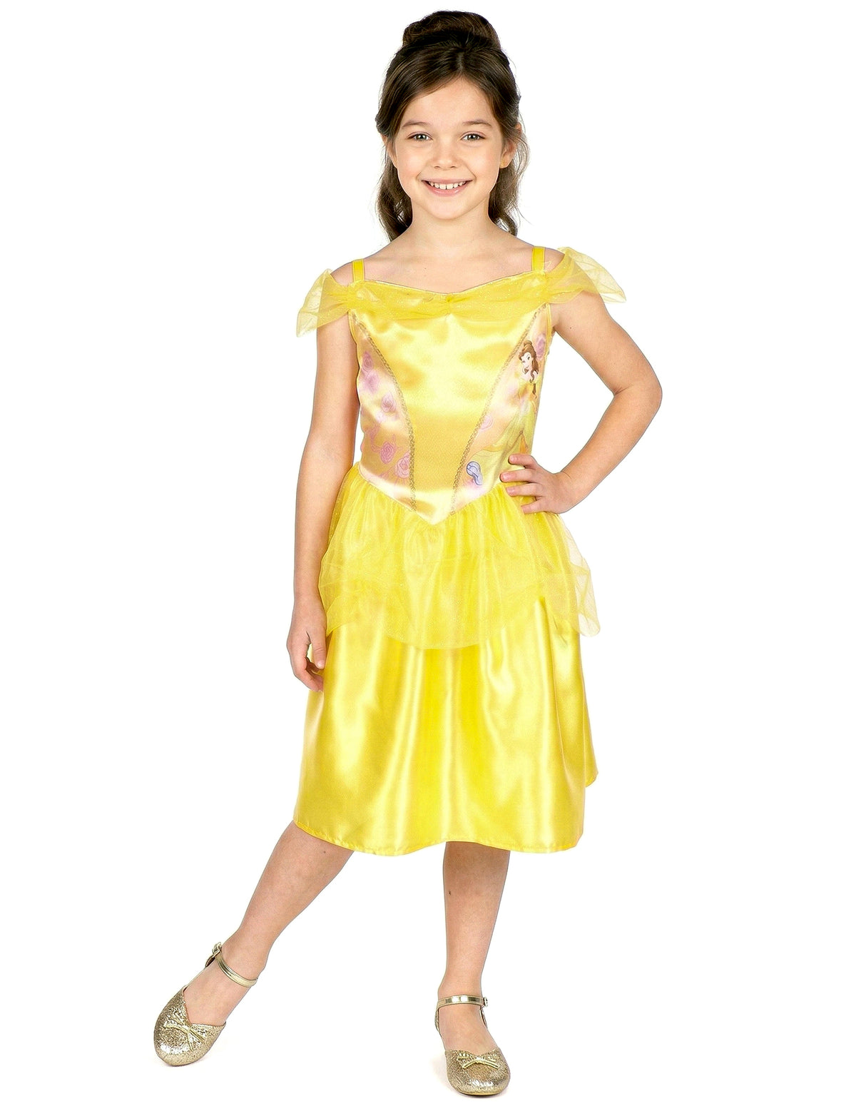 Déguisement basique Belle™ pour fille jaune