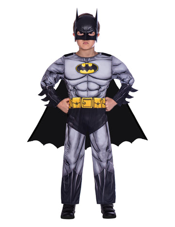 Klasszikus szürke Batman jelmez gyerekeknek