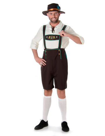 Bajor álruhás barna ember bie