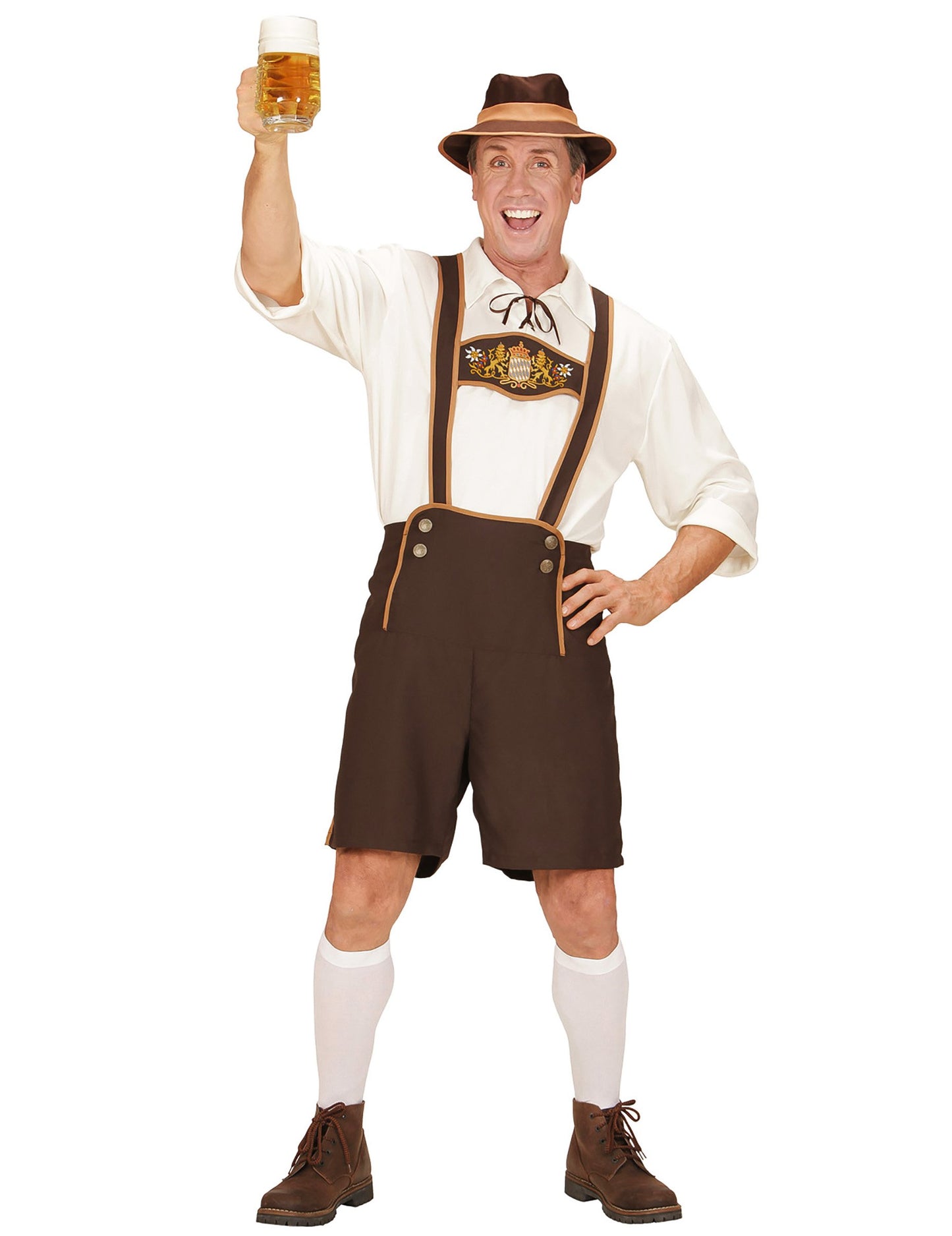 Bajor barna barna álruhás ember