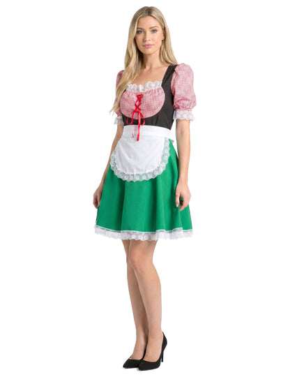 Déguisement bavaroise colorée femme