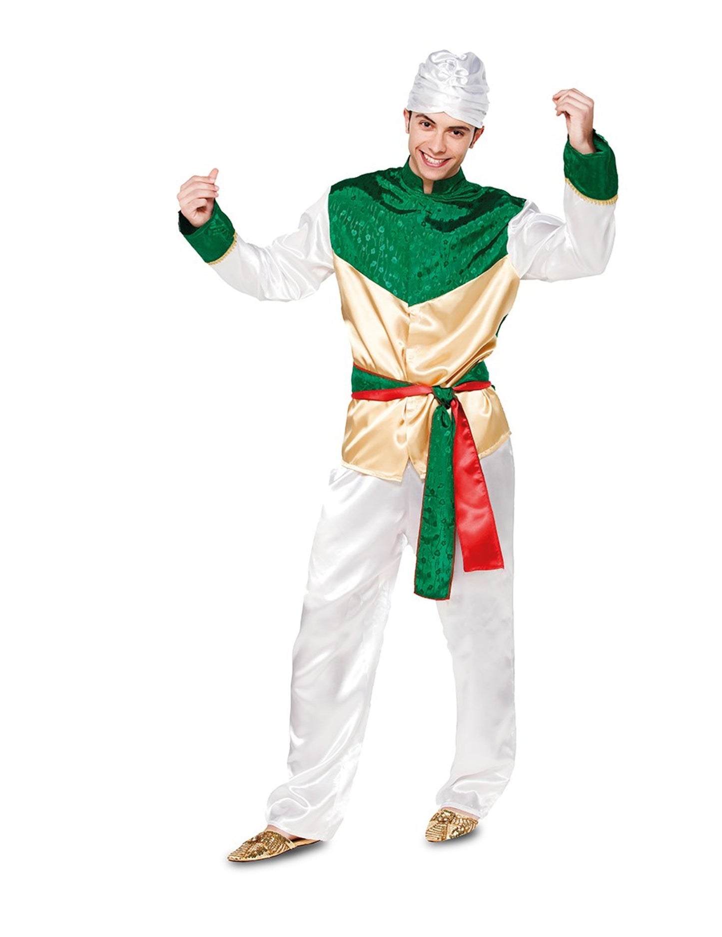 Fehér Bollywood férfi jelmez 