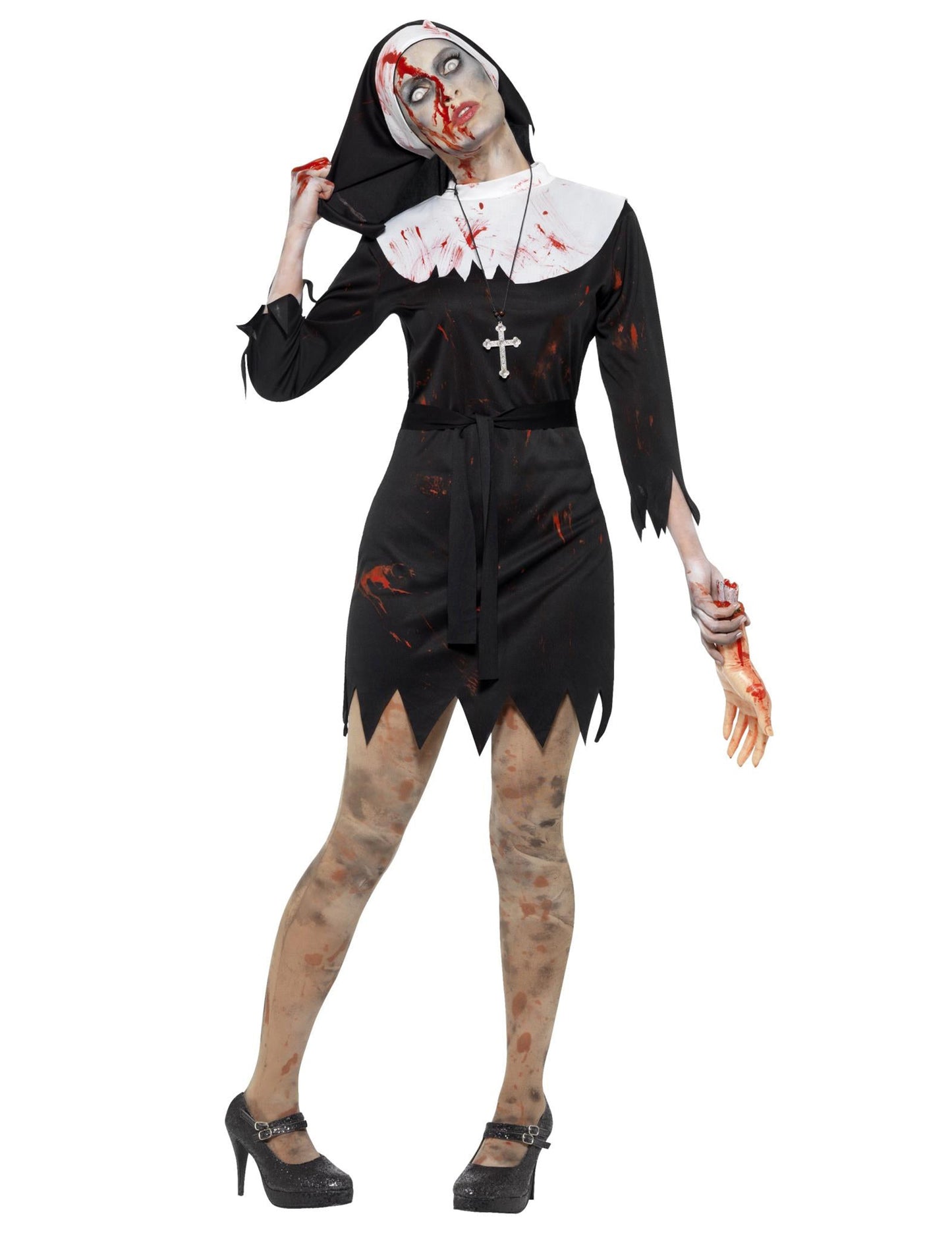 Bonne nővér fekete zombi nővér nő
