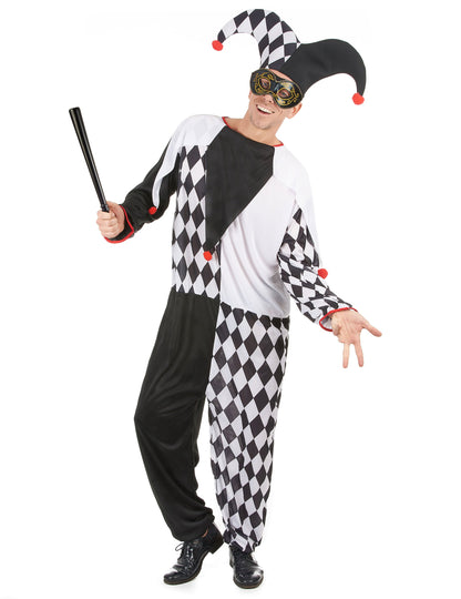 Férfi udvari bolond jelmez