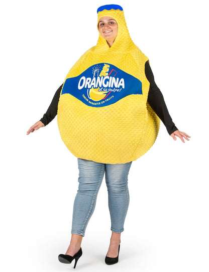 Felnőtt Orangina palack jelmez