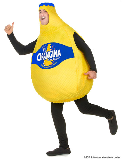 Felnőtt Orangina palack jelmez