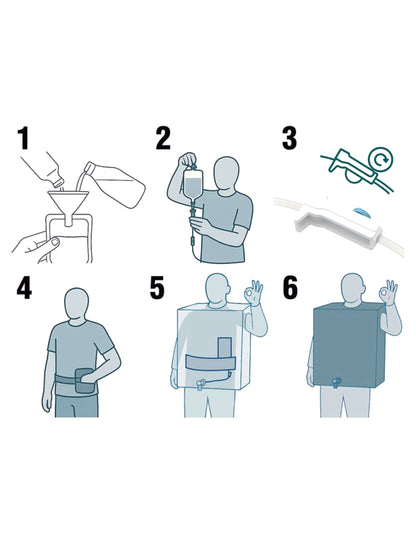 Felnőtt humoros tejesdoboz jelmez