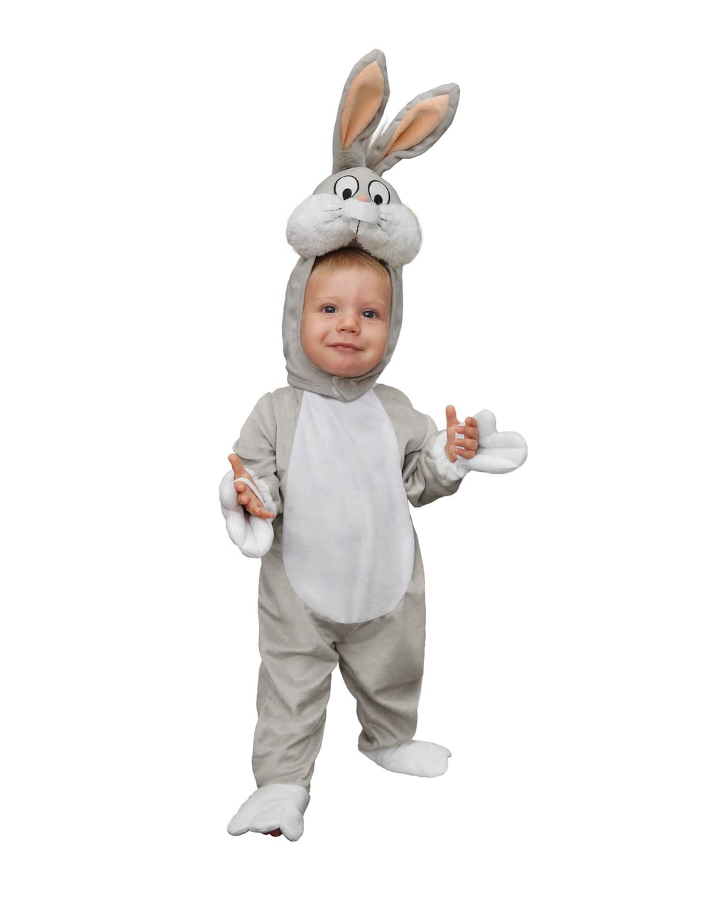 Bugs Bunny™ baba jelmez szürke és fehér