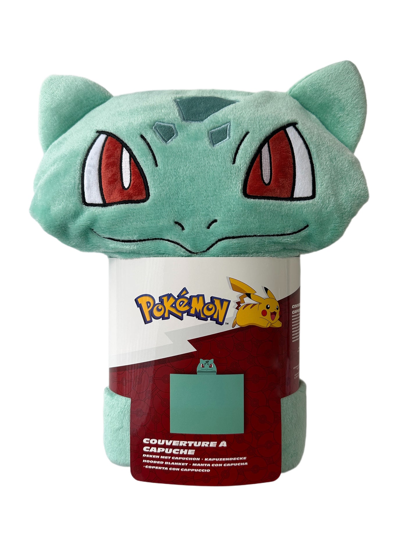 Bulbasaur jelmez, kapucnis polár pléd gyerekeknek, Pokémon™ 