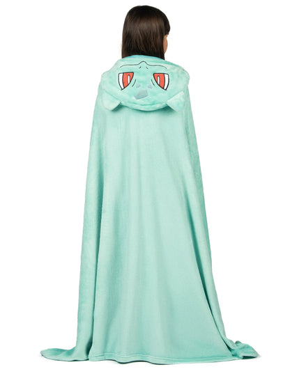 Bulbasaur jelmez, kapucnis polár pléd gyerekeknek, Pokémon™ 