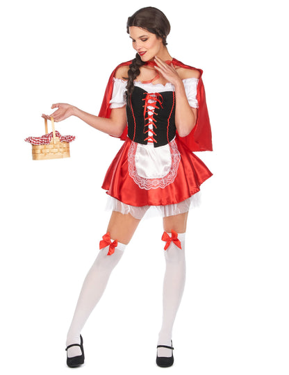 Áttekintés kis kosárral a piroska jelmezről