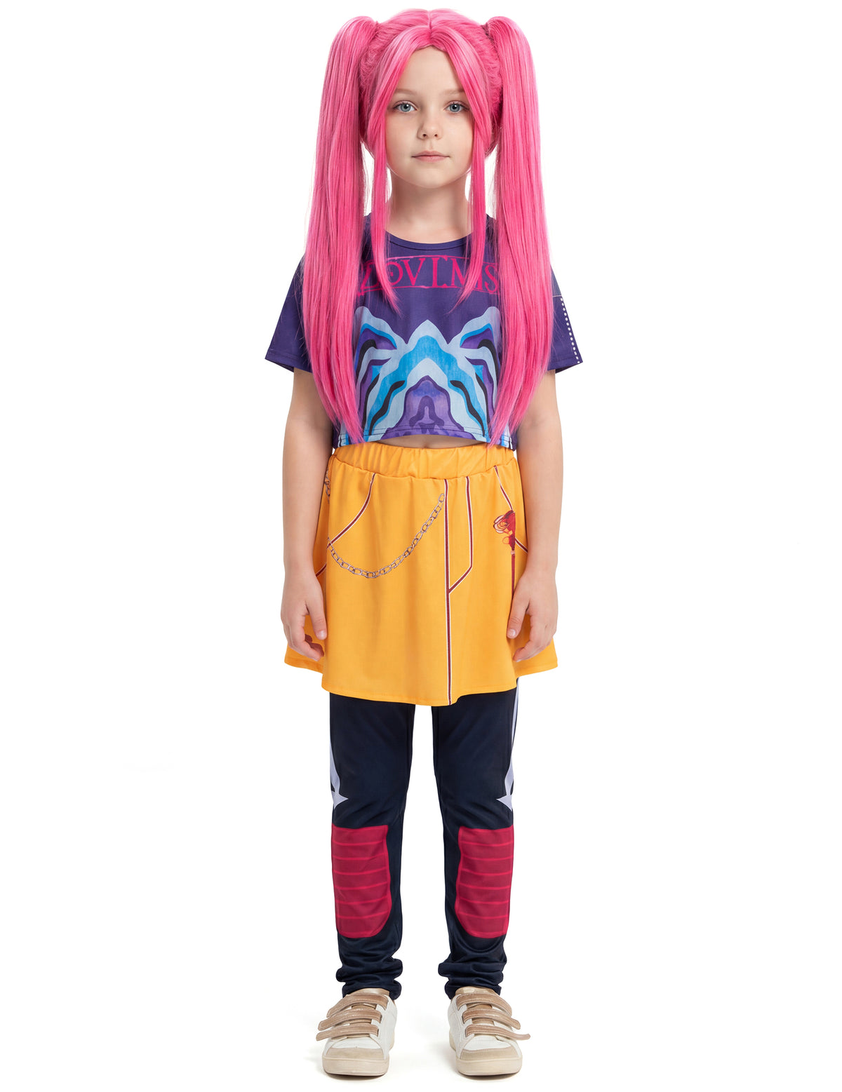 Kpop démonvadász lány jelmez szoknyában 